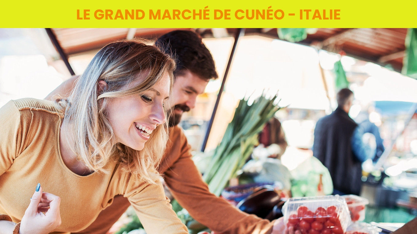 LE GRAND MARCHÉ DE CUNÉ0 EN ITALIE